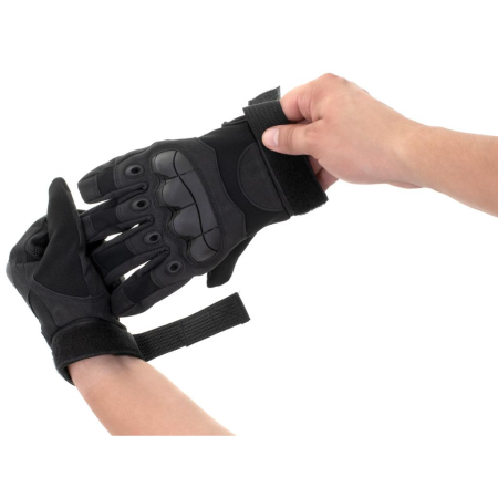 Mănuși Tactice Moto și ATV, Protecție Rezistentă, Culoare Neagră, Mărime XL [2]