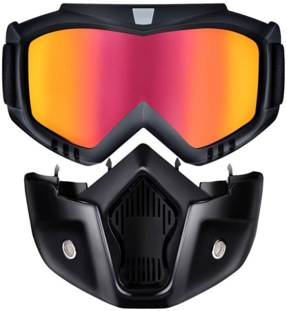 Masca de Protectie cu Ochelari Detasabili pentru Moto ATV SSV QUAD cu Filtru de Aer Integrat – IoArtify.ro [5]