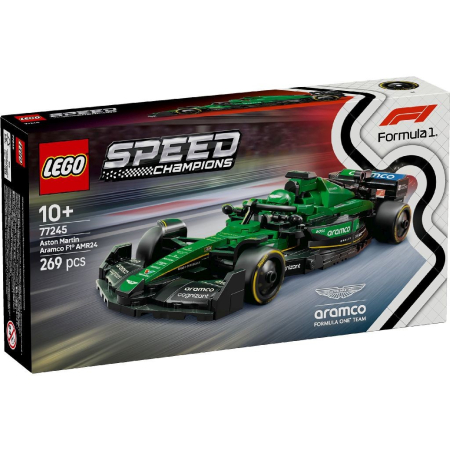 JOCURI SI JUCARII - Lego Speed Champions Masina de Curse F1 Aston Martin Armaco Amr24 77245 set 298 piese - IoArtify.ro