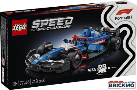 JOCURI SI JUCARII - Lego Speed Champions Masina de Curse F1 Visa Cash App Rb Vcarb 01 77246 set 265 piese - IoArtify.ro