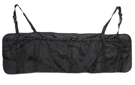 Organizator portbagaj auto cu 6 buzunare 33 x 104 cm culoare neagra – IoArtify.ro [2]