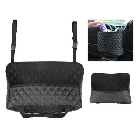 Organizator auto sacosa, negru, 27x39cm – Spațiu practic pentru mașină, ușor de instalat și durabil [1]
