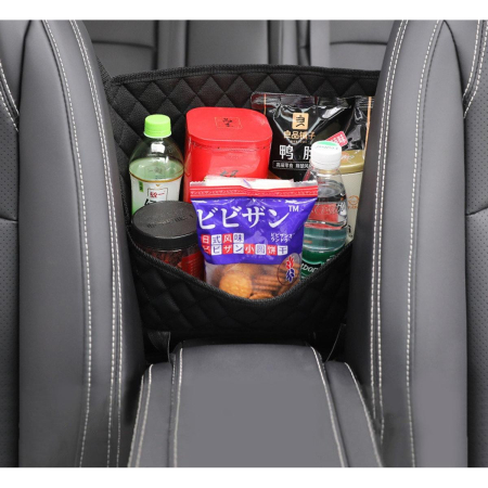 Organizator auto sacosa, negru, 27x39cm – Spațiu practic pentru mașină, ușor de instalat și durabil [5]