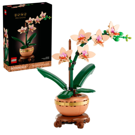 JOCURI SI JUCARII - Lego Botanicals Mini Orhidee 10343 set 237 piese - IoArtify.ro
