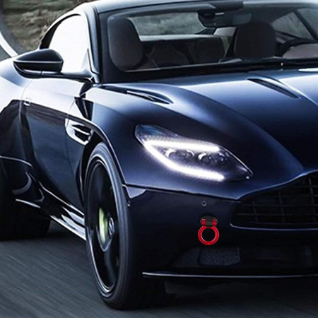 Ornament carlig remorcare RACING SPORT ROSU din aluminiu rezistent la coroziune – IoArtify.ro [1]