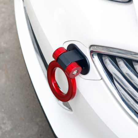 Ornament carlig remorcare RACING SPORT ROSU din aluminiu rezistent la coroziune – IoArtify.ro [4]