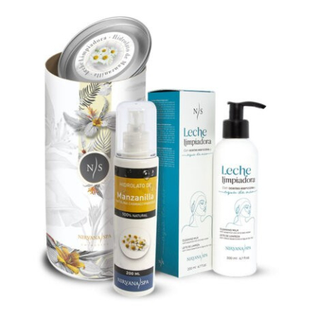 Pachet ingrijire faciala Lapte demachiant 200 ml Hidrolat de musetel 200 ml extract natural – IoArtify.ro [1]