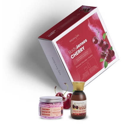 LIFESTYLE & PERSONAL - Pachet ingrijire Shower Mousse de cirese si ulei de cirese Spuma delicata hidratanta - IoArtify.ro