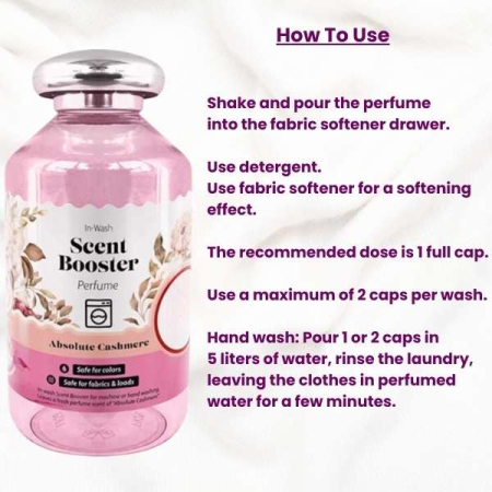 Parfum Concentrat pentru Rufe Absolute Cashmere 250 ML cu Efect de Lungă Durată – IoArtify.ro [5]