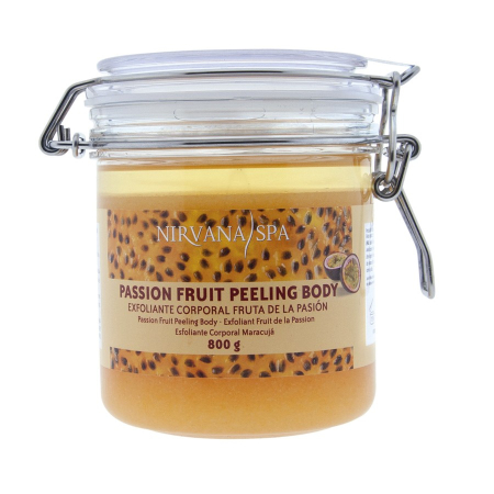 Peeling-uri corporale - Passion Fruit Peeling Body exfoliant 800 gr cu particule naturale de exfoliere - IoArtify.ro