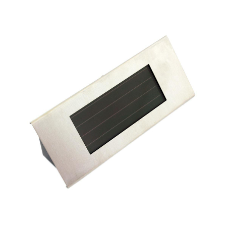 Placă număr casă iluminată LED, solar, inox – vizibilitate clară și durabilitate în orice condiții [3]