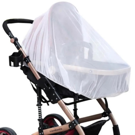 Scule si Unelte - Plasă de Tantari Elastică pentru Cărucior Bebelus, 140cm – Protecție, Siguranță și Confort în Plimbări de Vară