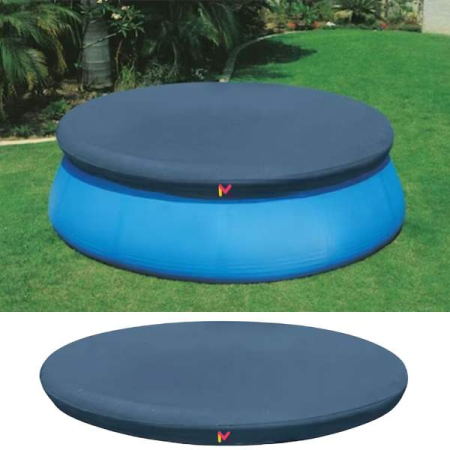 Piscine & Accesorii - Prelata Universala pentru Acoperire Piscine Rotunde cu Diametru 305 cm Material PVC Impermeabila - IoArtify.ro