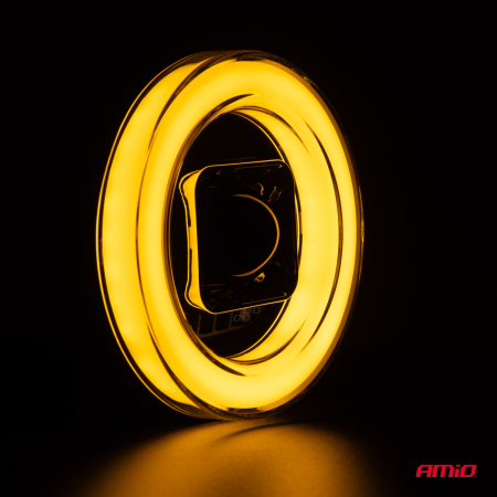 Proiector LED cu Angel Eye model AWL58 45W 8000lm pentru Off-Road ATV SSV 9-36V dimensiuni 114,5 x 114,5 x 52 mm – IoArtify.ro [4]