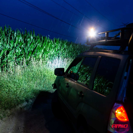 LED-uri & proiectoare - Proiector LED pentru Off-Road ATV SSV cu funcție de semnalizare 6500K 3360 lm 9-36V 110 x 110 mm - IoArtify.ro