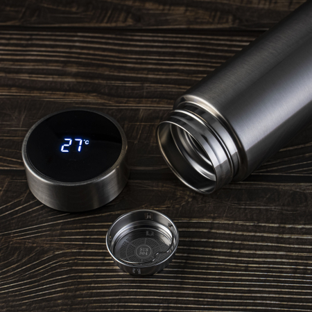 Recipient Termos SMART CUP LED 500ml cu afișaj temperatură – Eleganță, funcționalitate și control al băuturii tale [1]