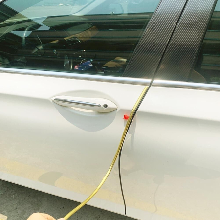 Rola Ornament autoadeziv 4mm x 15m culoare Crom GOLD – IoArtify.ro [1]