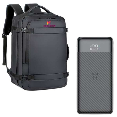 Rucsac Extensibil Compatibil cu Laptopuri Pana la 17.3 Inch cu Baterie Reincarcabila Powerbank 10000 mAh – IoArtify.ro [1]