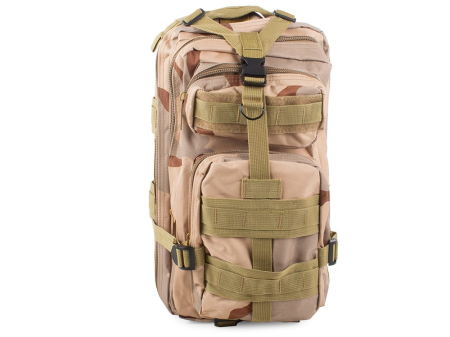 Rucsac tactic militar Capacitate 30 litri Impermeabil Nuante Bej Camuflaj 43x24x25 cm – IoArtify.ro [1]