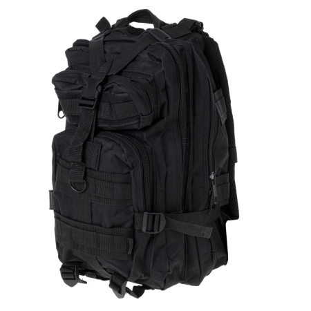 Rucsac Tactic Militar 25L Negru – Accesoriu Practic, Durabil și Versatil pentru Camping, Drumeții și Expediții [2]