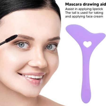 Sablon multifunctional 4in1 Eyeliner din silicon pentru machiaj Mov cu design ergonomic – IoArtify.ro [9]
