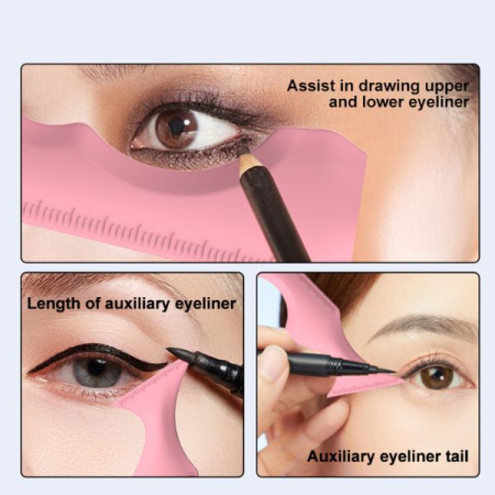 Sablon multifunctional 5 in 1 Eyeline din silicon pentru makeup ochi fata sprancene buze 14944148 mm Mov – IoArtify.ro [3]