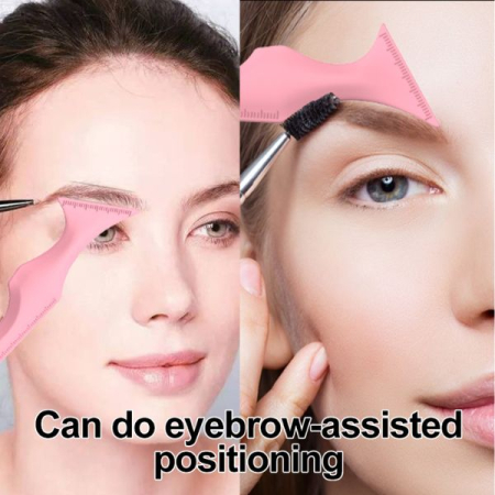 Sablon multifunctional 5 in 1 Eyeline din silicon pentru makeup ochi fata sprancene buze 14944148 mm Roz – IoArtify.ro [8]