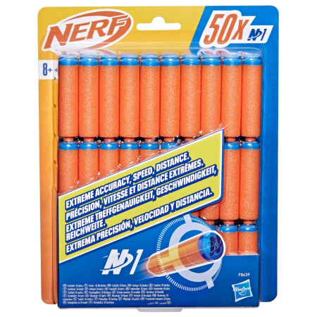 JOCURI SI JUCARII - Nerf Set 50 Sageti N1 cu vârf moale pentru lansare sigură - IoArtify.ro