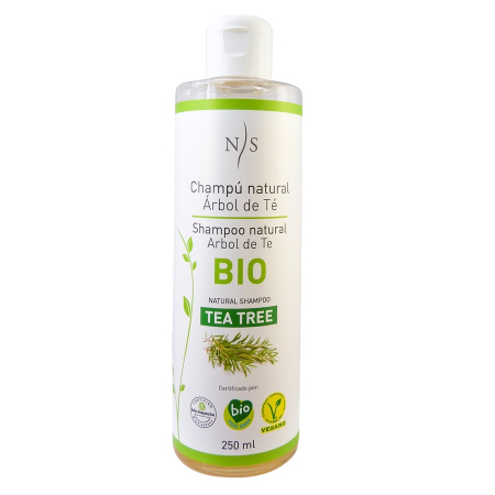 Cosmetice bio-vegane - Șampon Natural Arbore de Ceai Bio 250 ml pentru păr curat și sănătos - IoArtify.ro