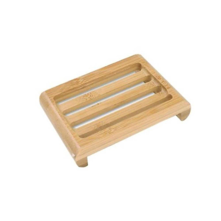 Sapuniera din Lemn Bambus Eco, Anti-Derapant, Drenaj Eficient, Eleganta și Durabilitate pentru Baia Ta [3]