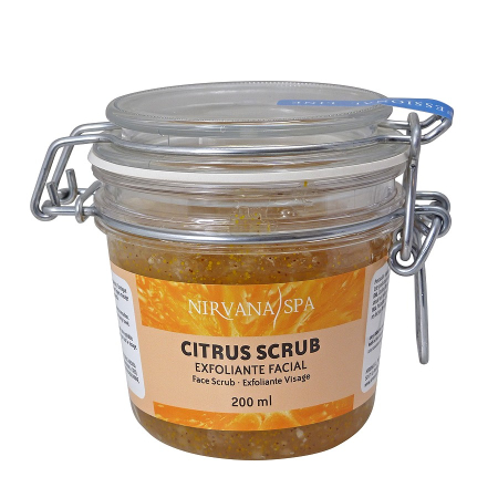 Îngrijire facială - Scrub de citrice Exfoliant facial 200 ml cu particule fine pentru o exfoliere delicată - IoArtify.ro
