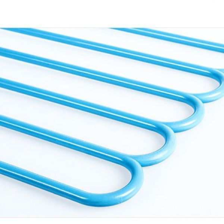 Set 10 Umerase din Plastic cu 5 Pozitii pentru Pantaloni 31 x 31 cm Albastru – IoArtify.ro [1]