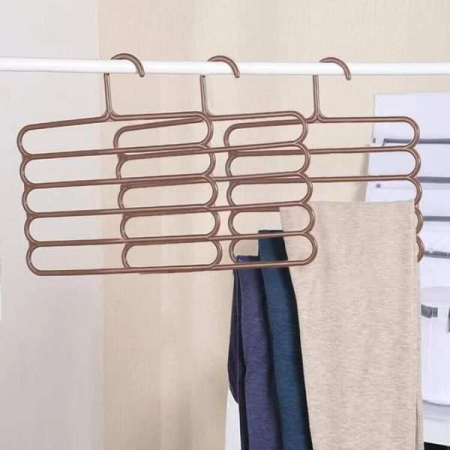 Set 20 Umerase Plastic Antiderapant, 5 Pozitii, Maro – Organizare Eficientă a Garderobei Tale [4]