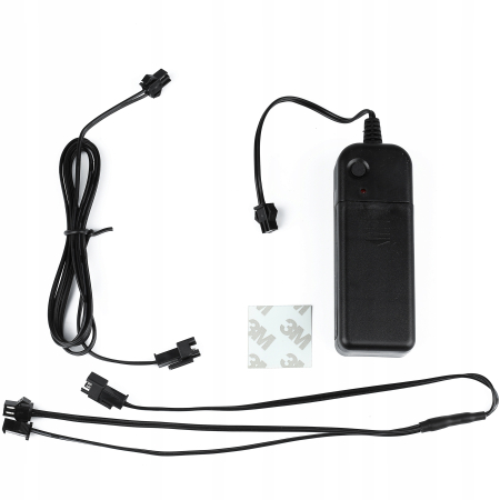 Set 2 benzi LED pentru iluminare casca moto culoare alba telecomanda cu fir alimentare baterii 12V – IoArtify.ro [3]