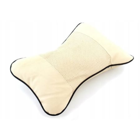 Set 2 buc Perna din piele ecologica pentru tetiera masinii Bej cu dimensiuni universale – IoArtify.ro [1]