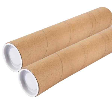 Papetarie - Set 2 Tuburi din Carton pentru Protecție și Transport Documente și Proiecte – Durabile și Sigure