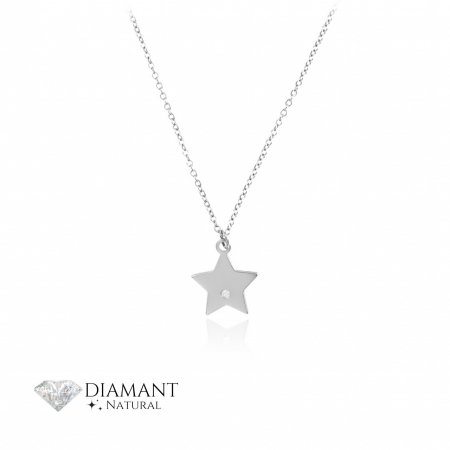 Set 2 Coliere Supreme Night din Argint 925 cu Diamant Natural – Eleganță, Rafinament și Strălucire pentru Orice Ocazie [1]