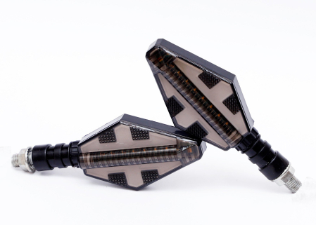 Moto - Set 2 lampi Semnalizare Moto model CROSS cu 2 funcții pozitie și semnalizare tensiune 12V – IoArtify.ro