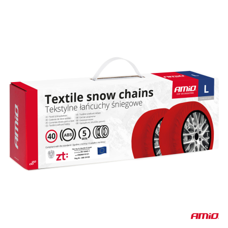 Set 2 lanturi de zapada textile marime L omologate EN16662-1 si Onorm V5121 aderenta sporita la drum – IoArtify.ro [7]