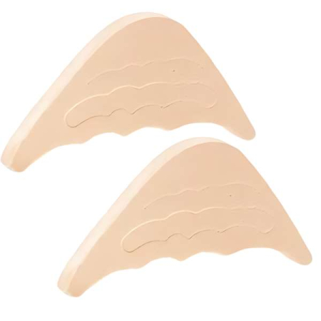 Hobby & Timp Liber - Set 2 Pernute Antialunecare din Spuma EVA pentru Degete 3.3 x 7 cm Grosime 1.6 cm Crem – IoArtify.ro