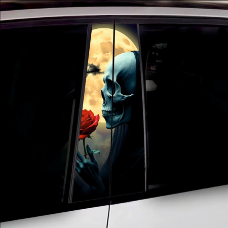 Stickere uși - Set 2 stickere decorative pentru stalpii usilor print autoadeziv de inalta rezolutie dimensiune 2 buc x 50 x 22 cm cod AVX-SSU-08 – IoArtify.ro