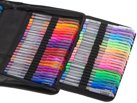 Set 242 piese Pixuri cu gel multicolor rezerve carte de colorat penar culori vibrante – IoArtify.ro [2]
