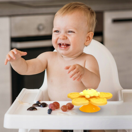 Set 3 jucarii interactive model FIDGET SPINNER J001 pentru copii sau bebelusi cu rotatie lina – IoArtify.ro [3]