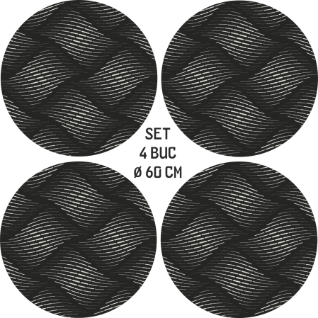 Set 4 Folii Imprimate Outdoor cu EcoSolvent autoadezive pentru decorarea jantelor auto diametru 60 cm model FJT-23 – IoArtify.ro [3]