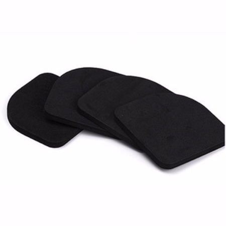 Diverse - Set 4 suporti antivibratii pentru masinile de spalat sau mobilier din spuma EVA Negru 7.7 x 7.7 x 0.7 cm – IoArtify.ro