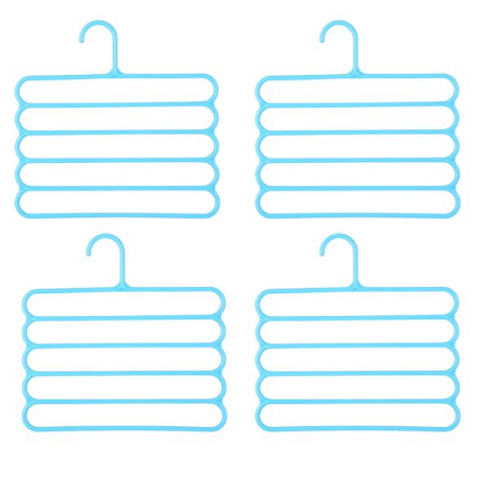 Hobby & Timp Liber - Set 4 umerase multifunctionale din plastic cu 5 pozitii 31 x 31 cm Albastru Anti-derapante – IoArtify.ro