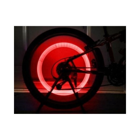 Set 5 buc Lumini ambientale LED cu 3 moduri de iluminare pentru spite Bicicleta Rosu cu autonomie 10 ore – IoArtify.ro [3]