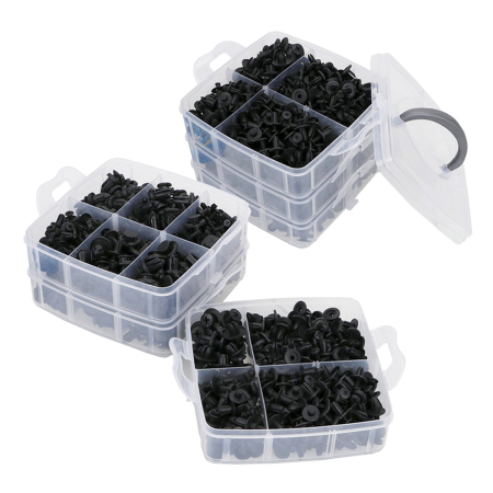 Set 625 clipsuri auto universale pentru montaj cu extractor inclus din plastic rezistent – IoArtify.ro [5]