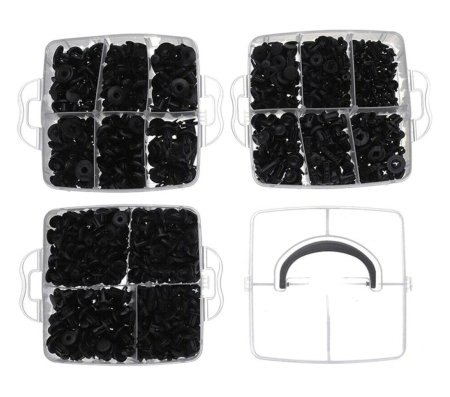 Set 625 clipsuri auto universale pentru montaj cu extractor inclus din plastic rezistent – IoArtify.ro [6]