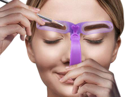 Set 8 sabloane profesionale pentru modelare sprancene cu design ergonomic – IoArtify.ro [2]